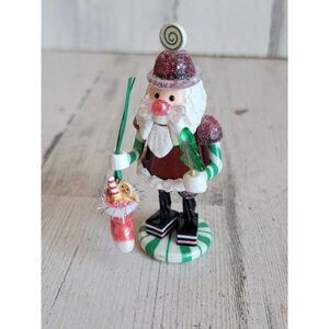 Hallmark candy‎ claus 2008 Noel Nutcracker ornament Xmas